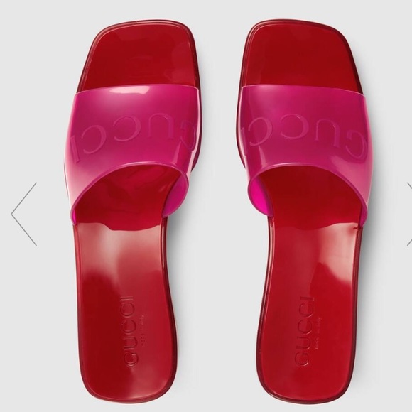 Gucci rubber sandals - Picture 2 of 3
